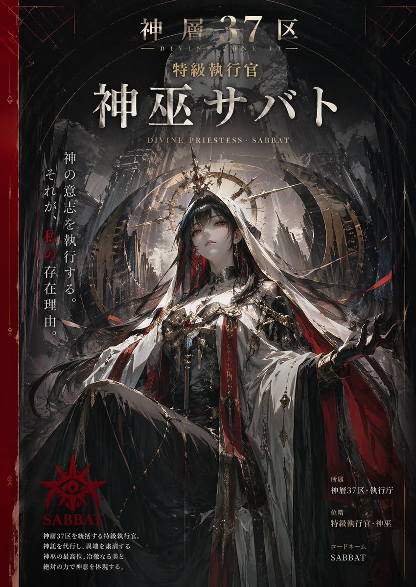 Character Visual Vertical Poster