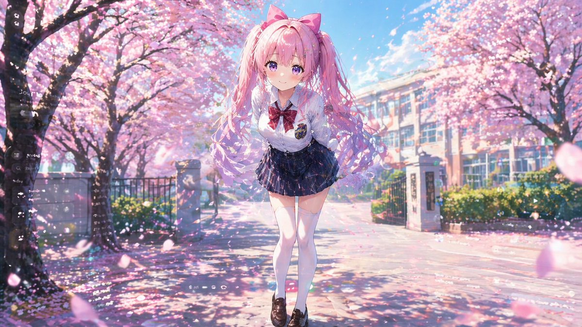 Generate a high-quality anime beautiful girl image
