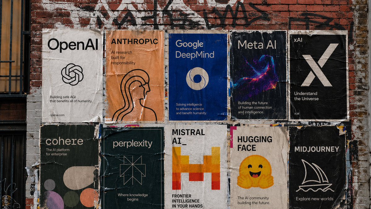 Make a wheatpaste poster setup on a brick wall in sf featuring…