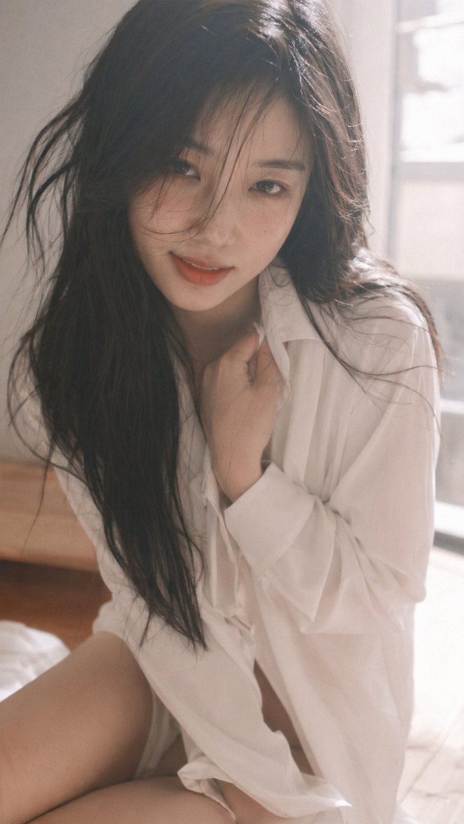 9:16 vertical — Korean idol intimate portrait, single subject,…