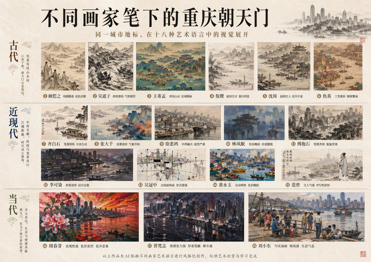 Please create an original Chinese art curation poster with the theme…