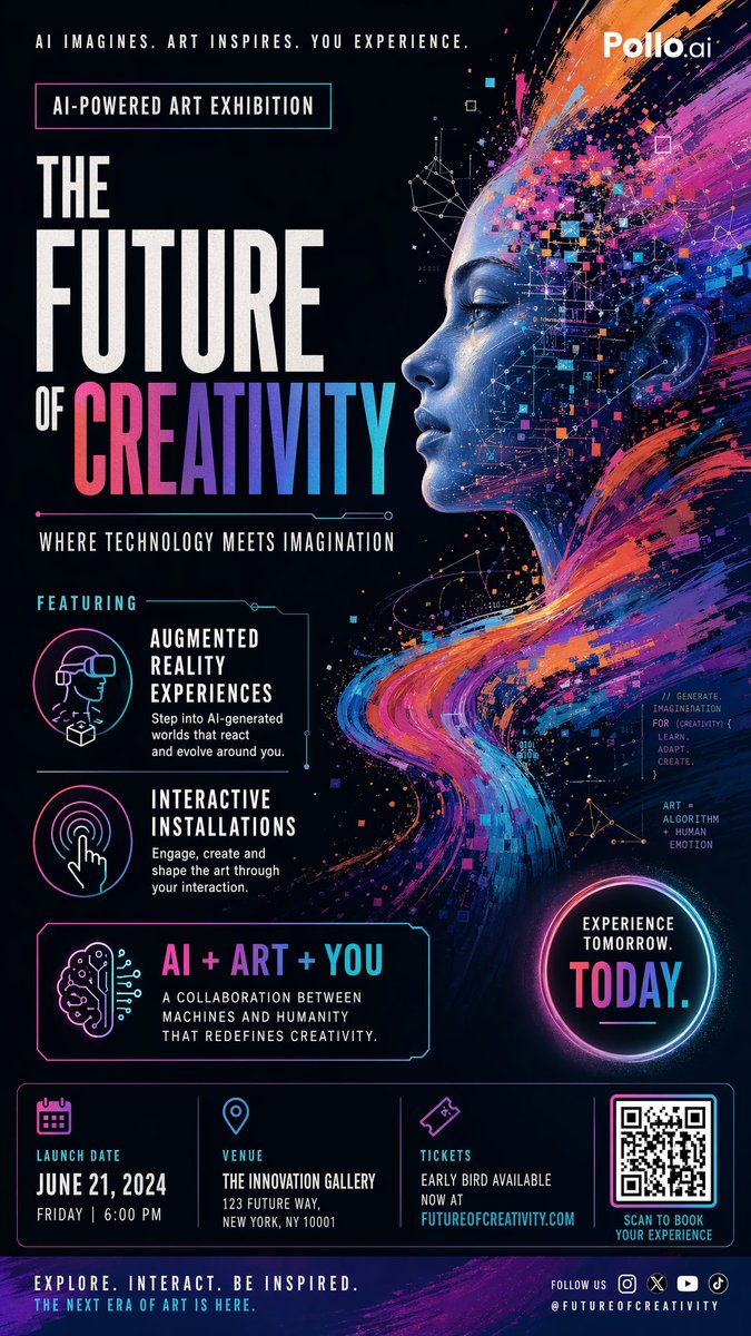 Design a visually captivating poster that promotes the launch of an…