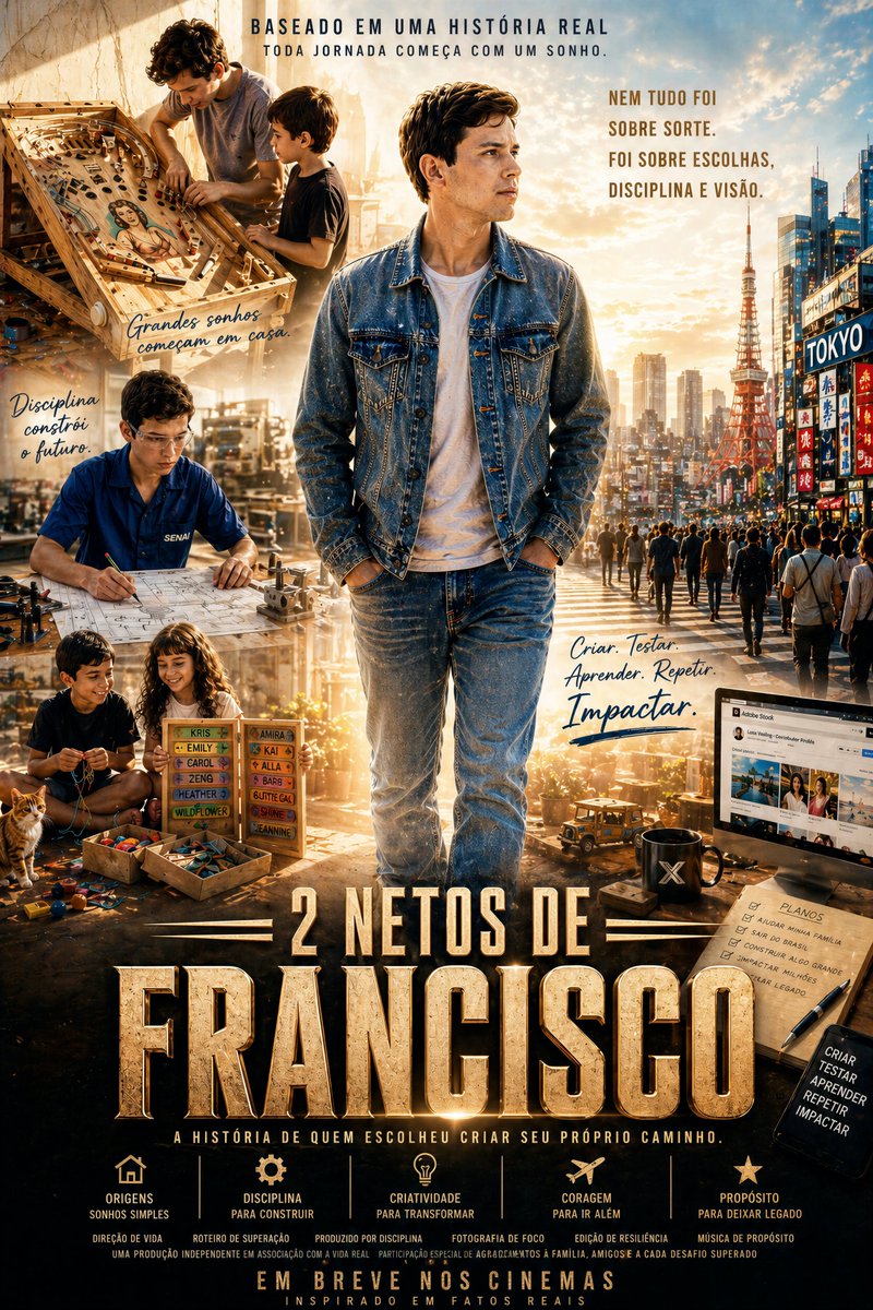 Transforme minhas atividades no X em um filme