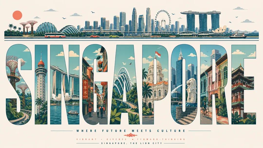 Typography travel poster, any city name