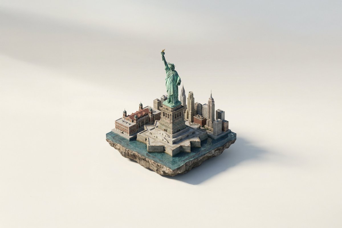 Landmark Miniature Diorama