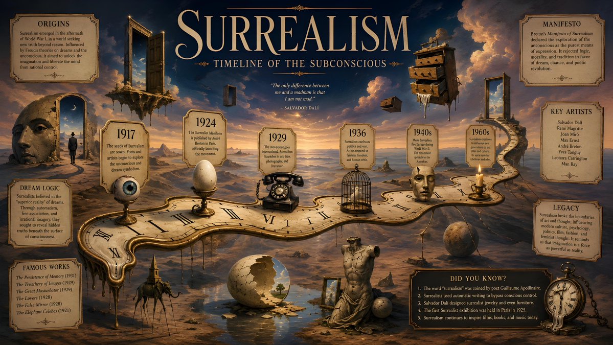 Surrealism History Timeline