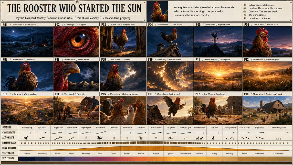 The Rooster Who Started the Sun