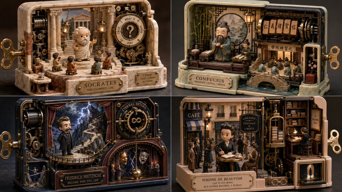 Wind-Up Miniature World