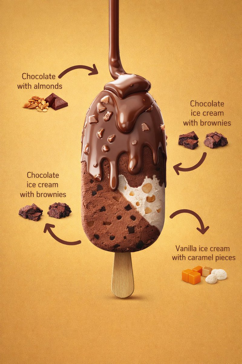 Ingredient Callout Ice Cream Ad