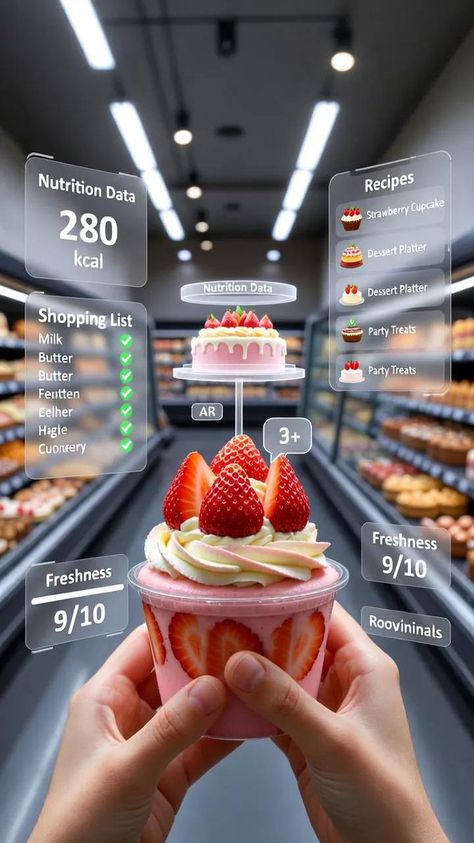 AR Grocery Overlay POV