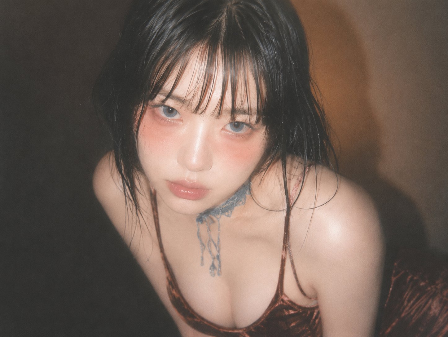 Millennium Japanese CCD flash portrait
