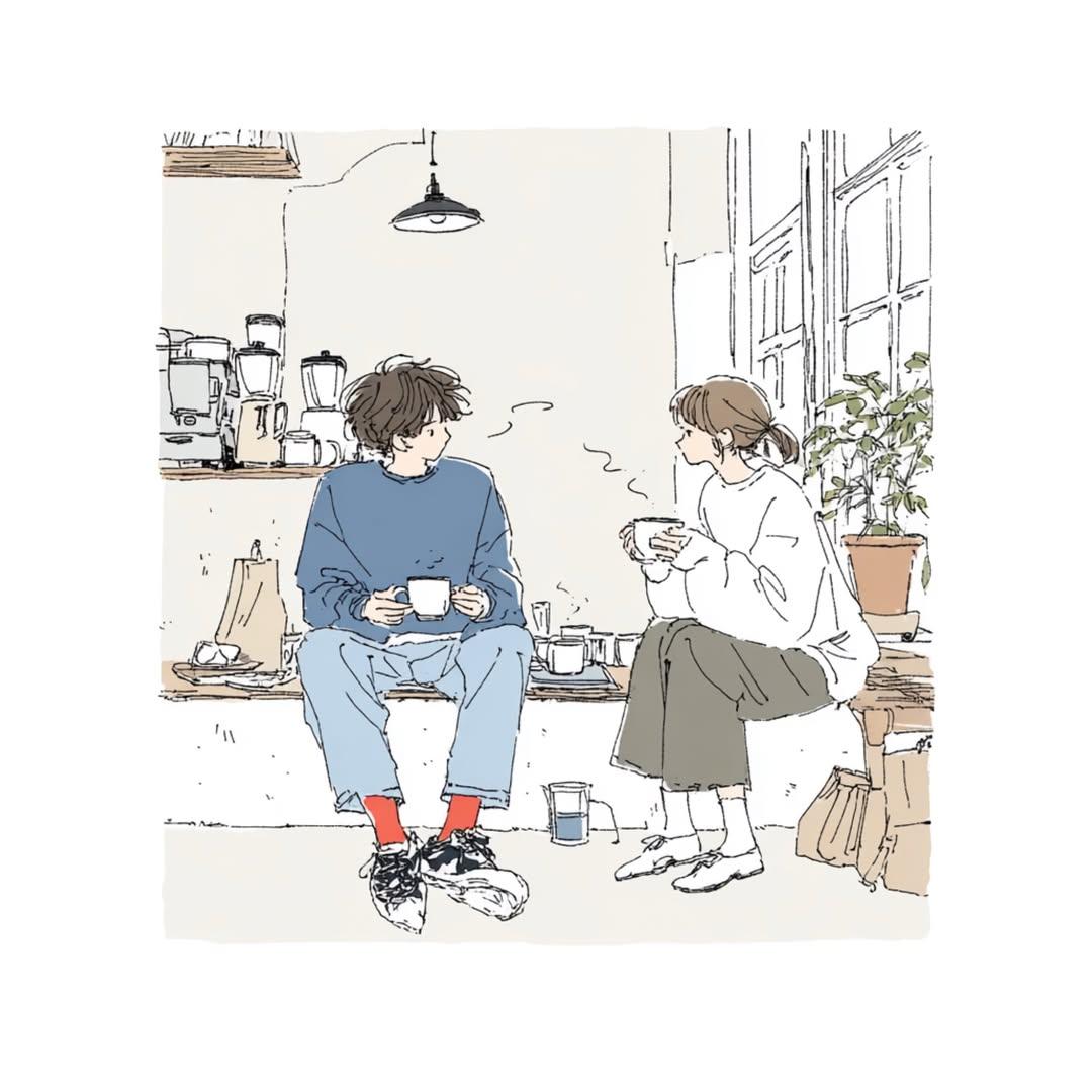 Cozy Japanese Lifestyle Illustration