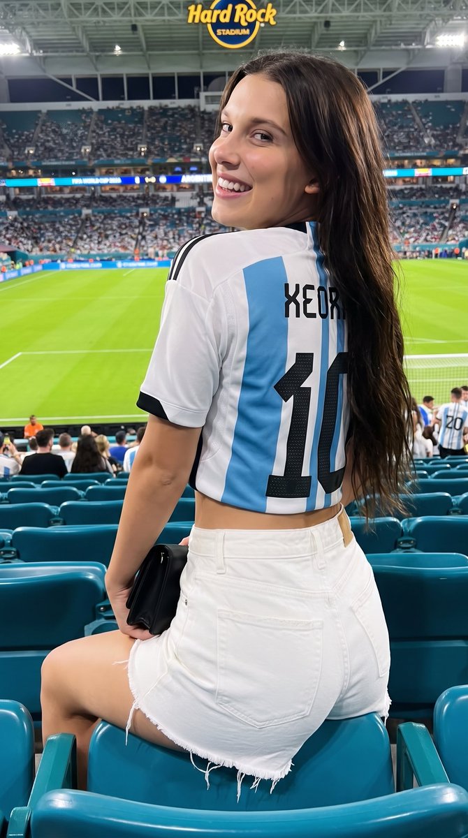 Argentina stadium supporter portrait
