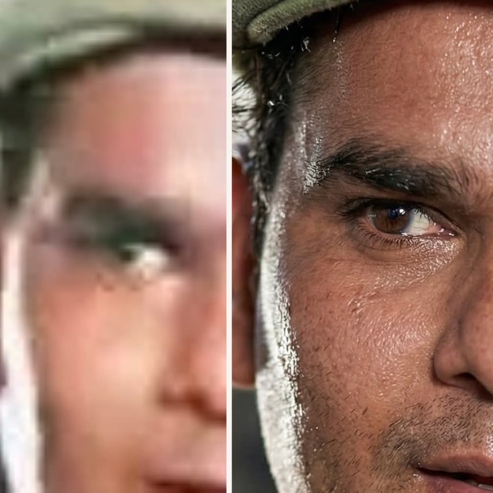 Old photo restoration colorize