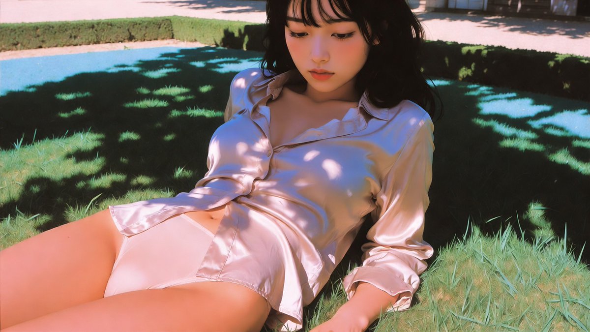 Japanese film still portrait