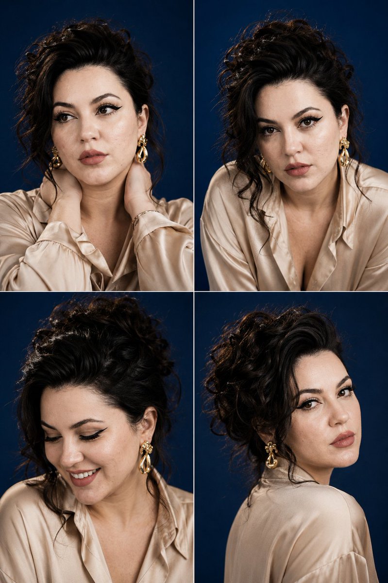 Luxury casting contact sheet