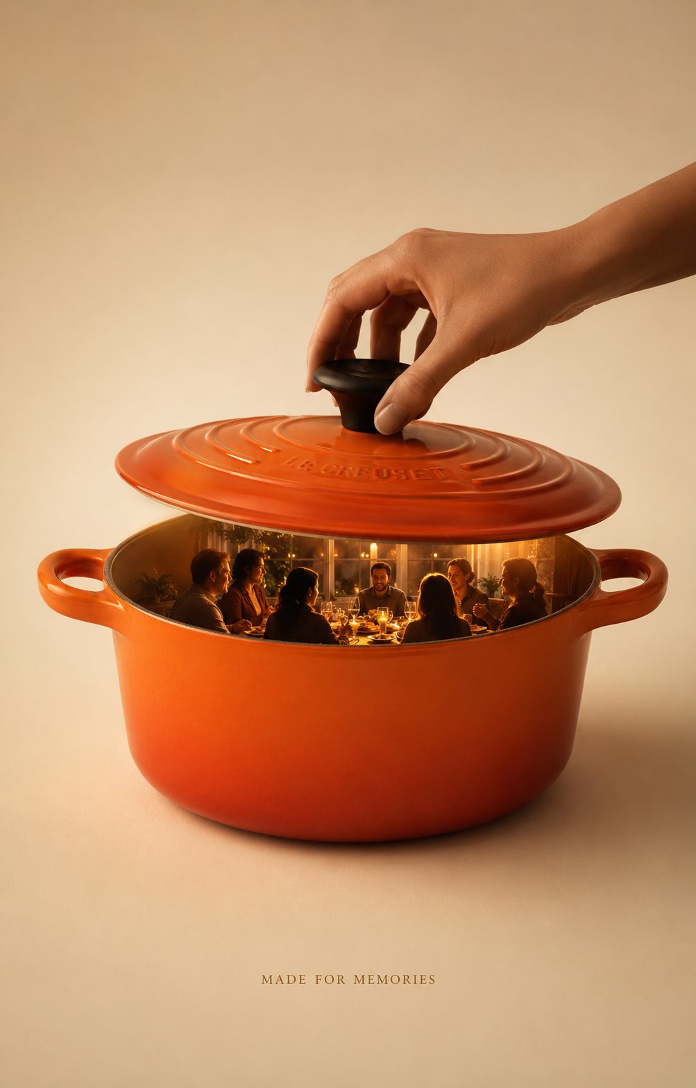 Surreal product metaphor ad