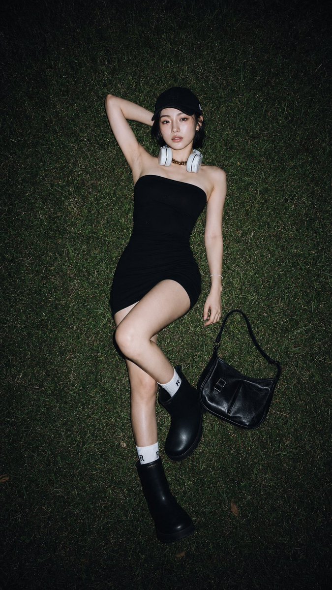 Y2K overhead fashion editorial