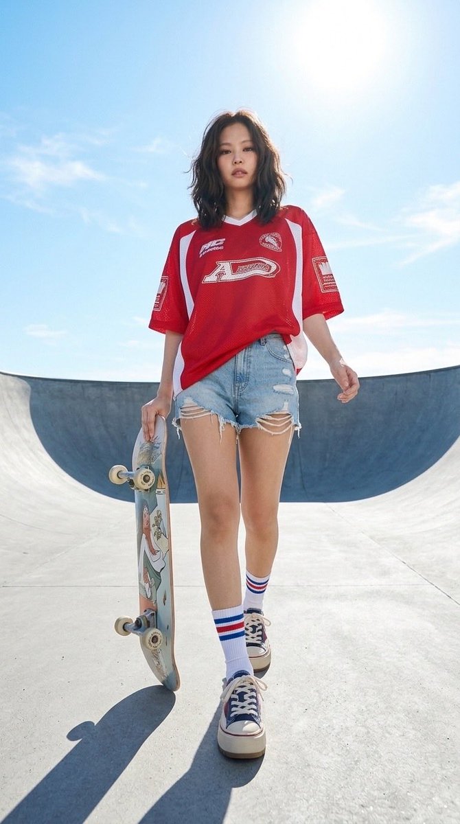 Skatepark low-angle fashion