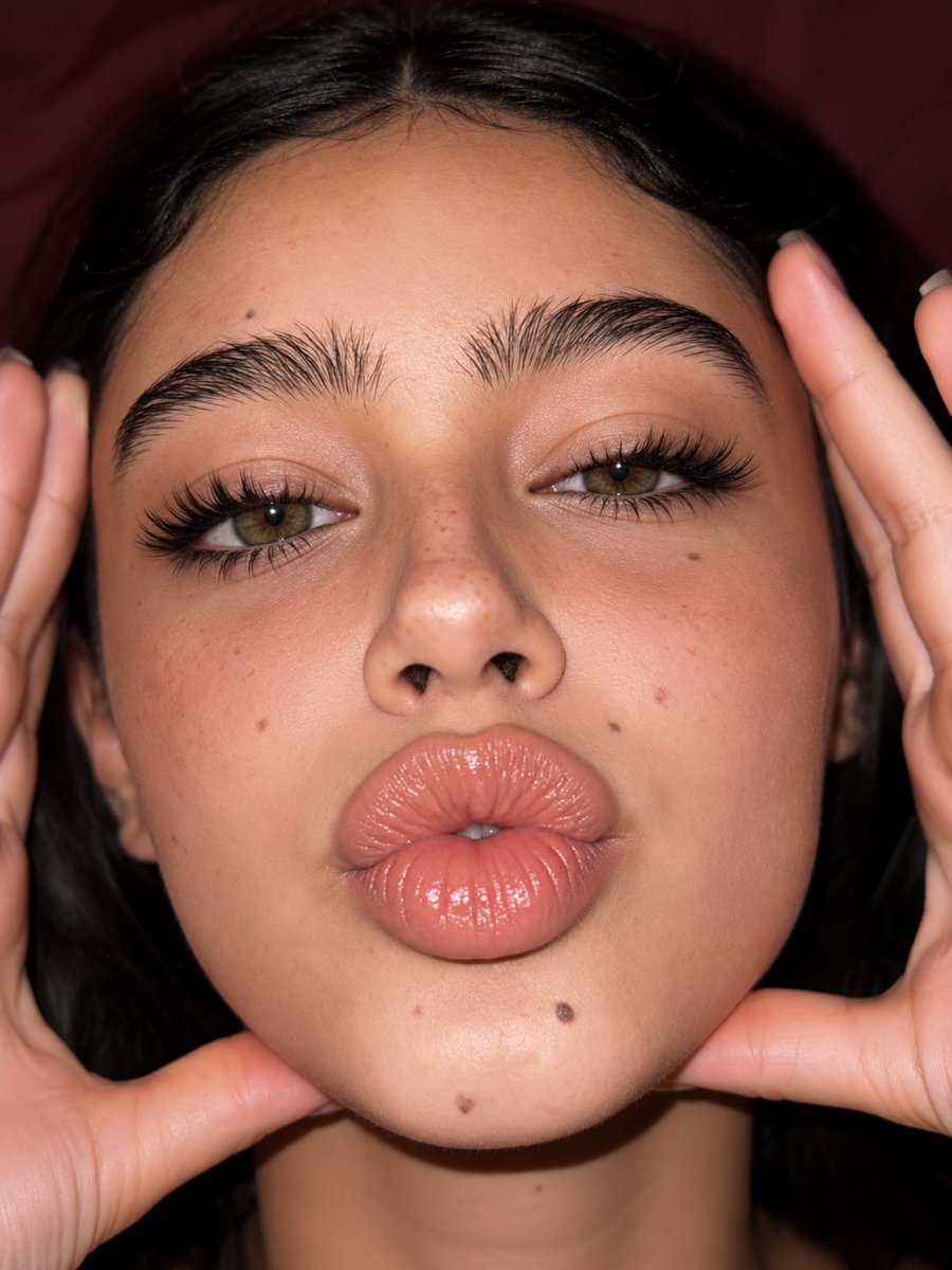 Luxury car close-up selfie