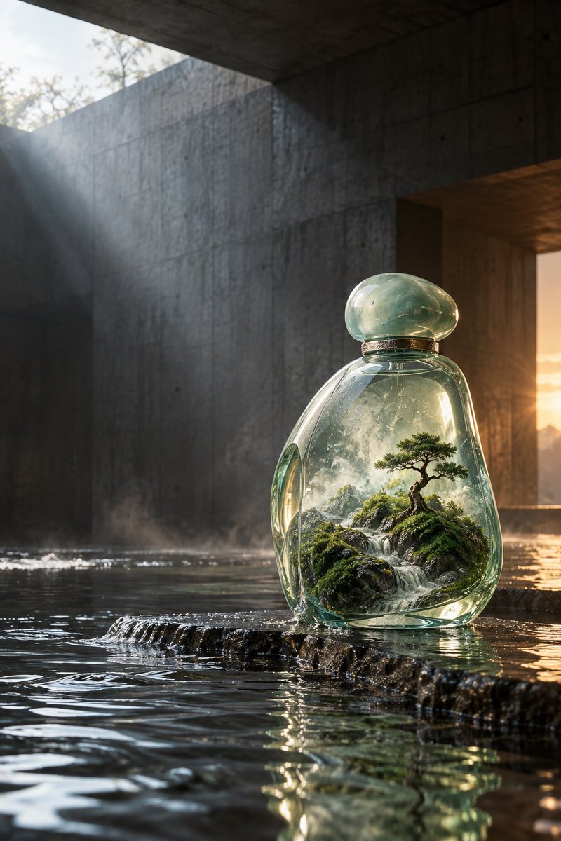 E-commerce Main Image - GPT Image Perfume Bottle Prompt