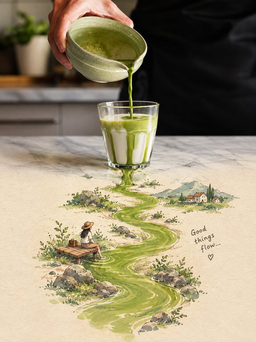 Product Marketing - Surreal food illustration transformation prompt