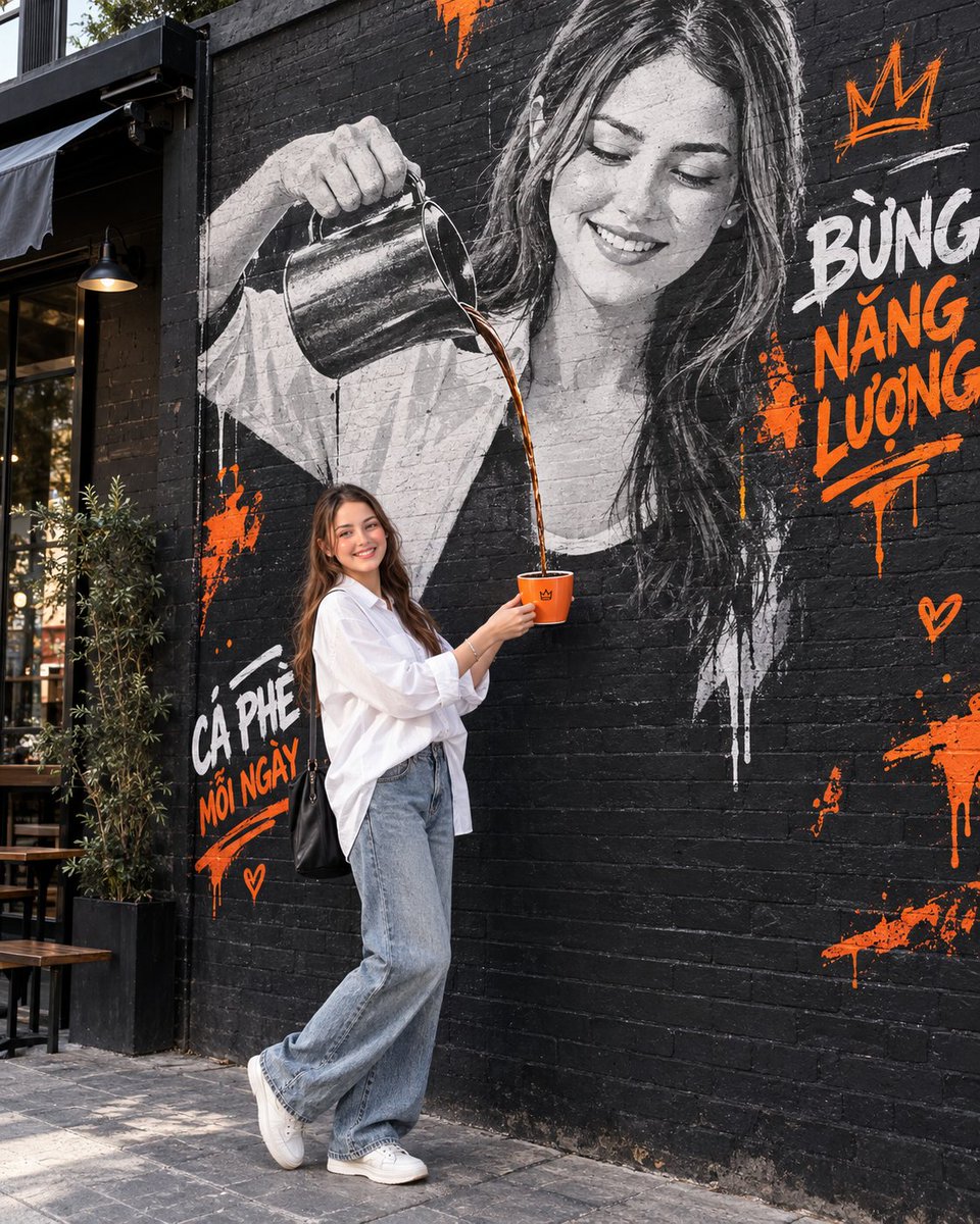 Product Marketing - Interactive Mural Coffee Photo