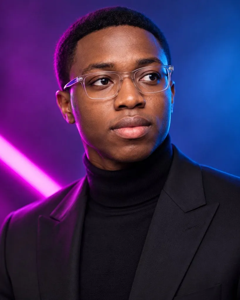 Confident Man Editorial Portrait