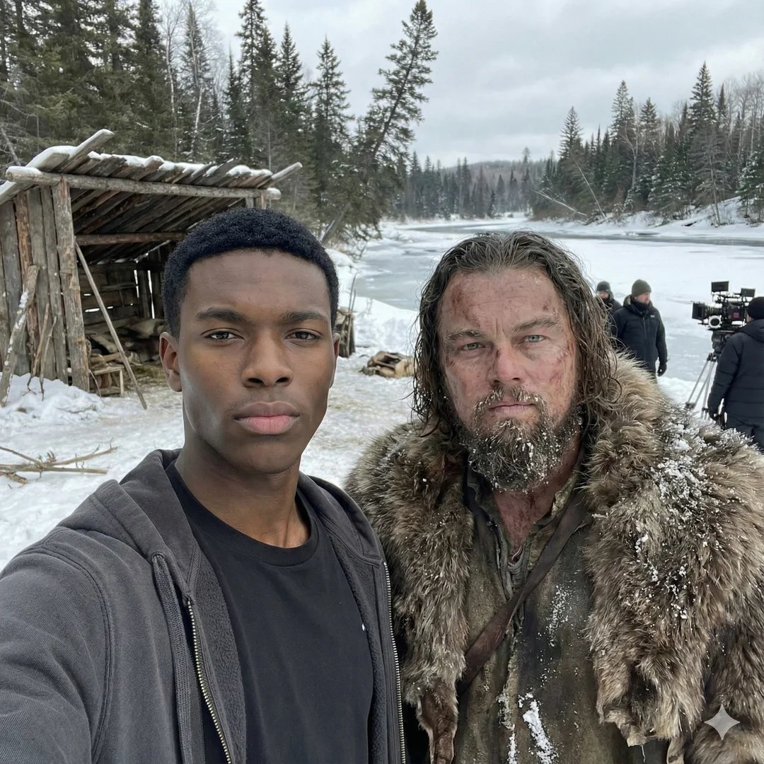 Character Consistency Selfie with Movie Character