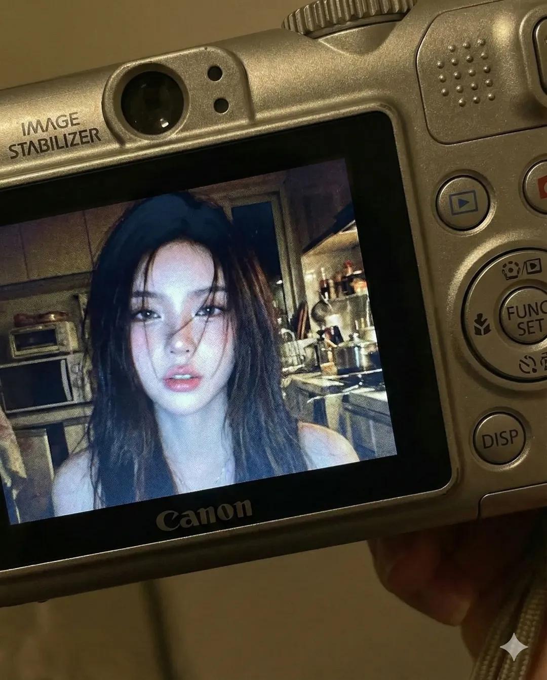 Compact Camera Screen Display