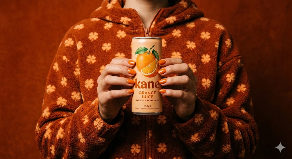 Orange Juice Brand Product Shot