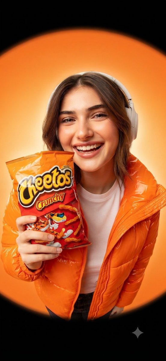 Product Marketing - Cheetos Snack Ad Portrait