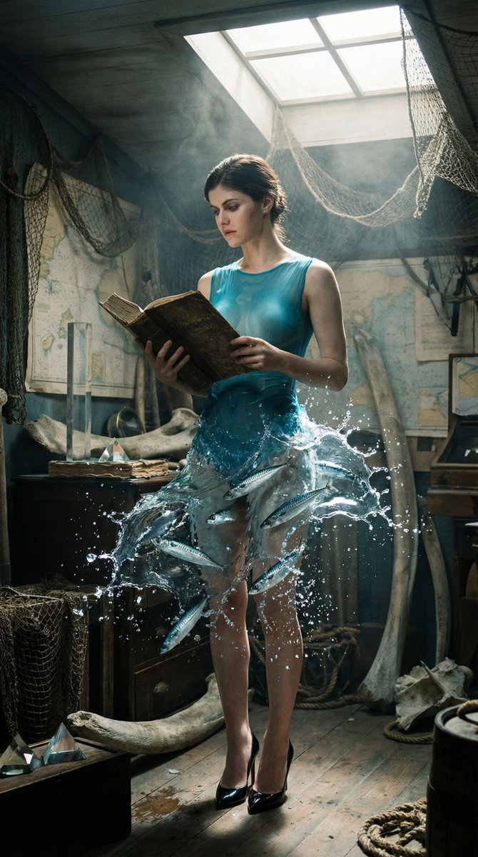 Social Media Post - Surreal Maritime Editorial Portrait