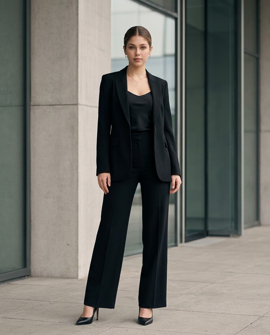 Profile / Avatar - Ultra-photorealistic corporate fashion portrait prompt