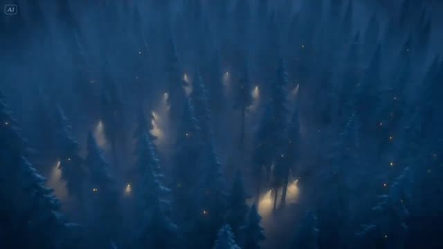 Mystical Forest Night