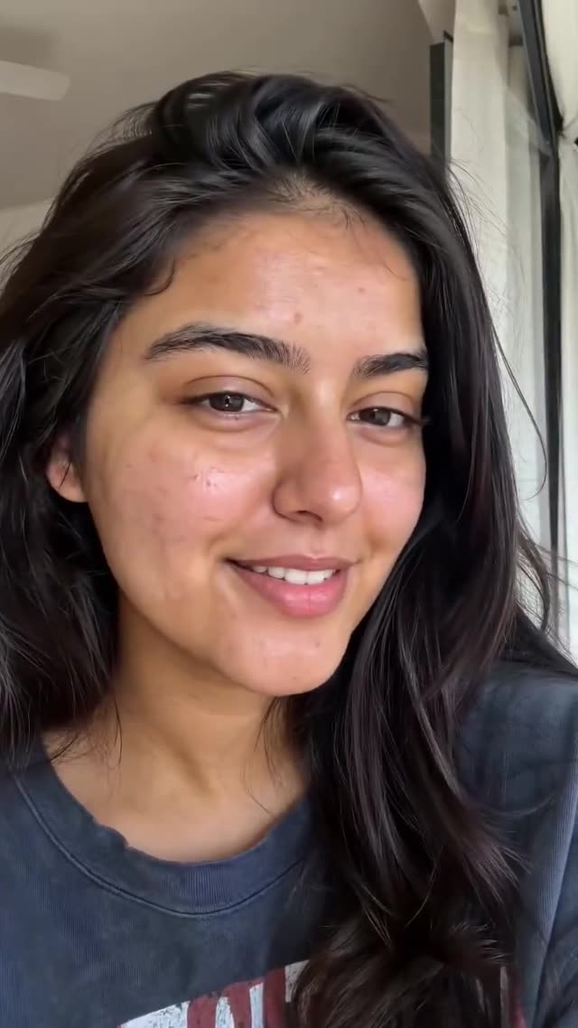 Natural Skincare Gel Moisturizer Application