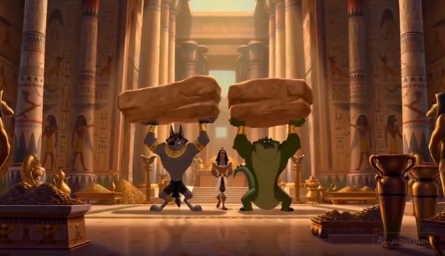 Anubis vs Sobek Strength Challenge