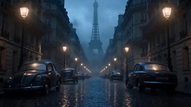 Sorceress Summons Undead Army in Paris