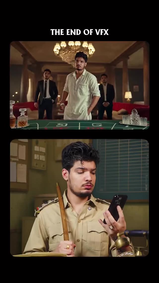 South Indian Action Movie Scene