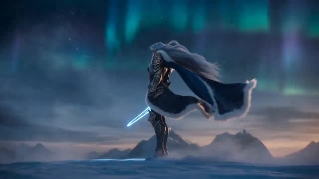 The Frost Bound Blade Bearer Awakens On The