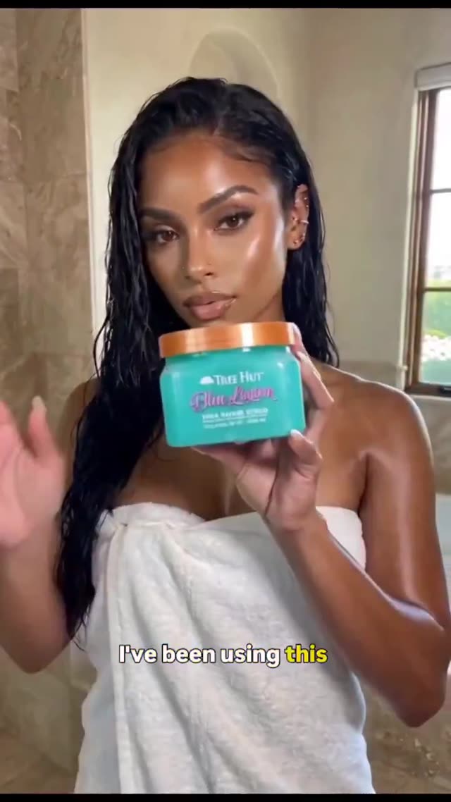 Glowing Skin with Tree Hut Scrub