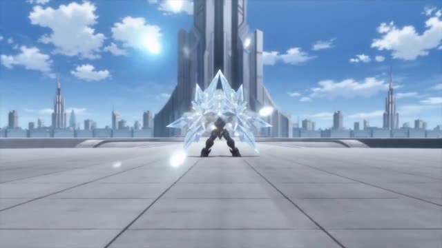 Mecha Ice Shield Defense