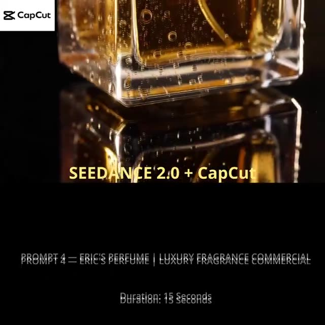 Luxury Perfume Ad: Eric's Perfume Reveal