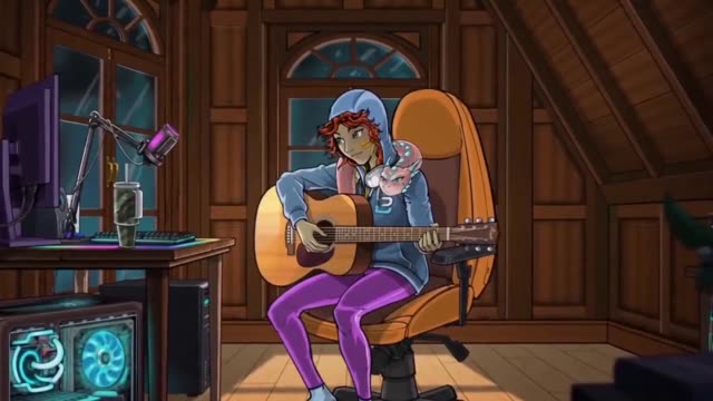 Dragon's Lullaby: Cozy Gamer Guitar