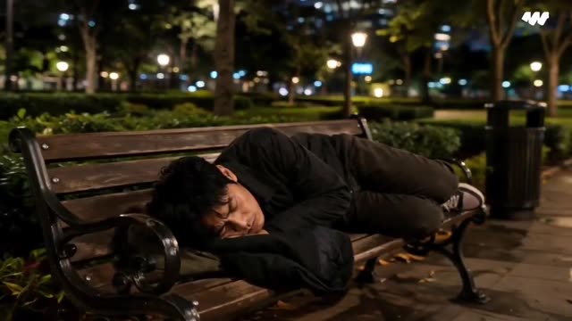 Park Bench Night Horror