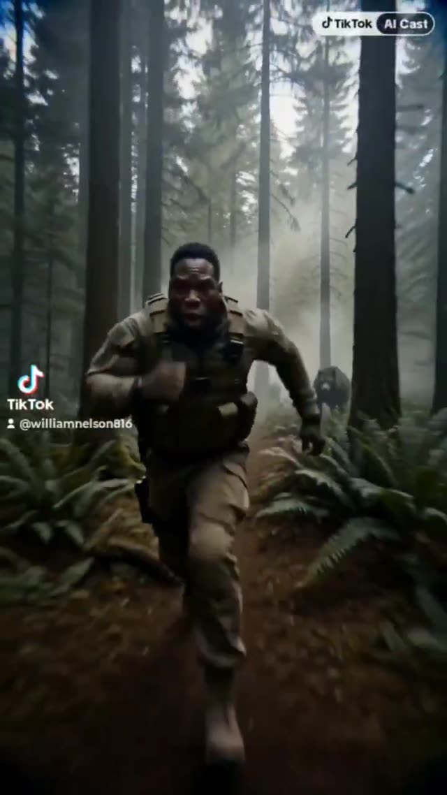 Forest Chase and Helicopter Escape