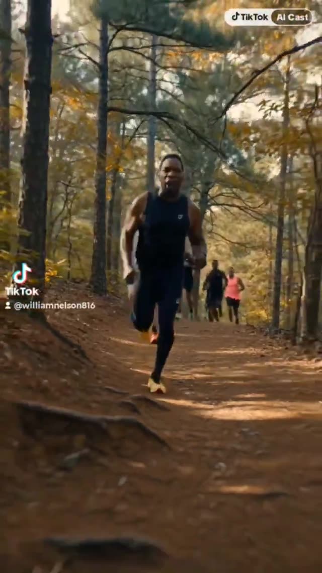 Mountain Trail Running Adventure