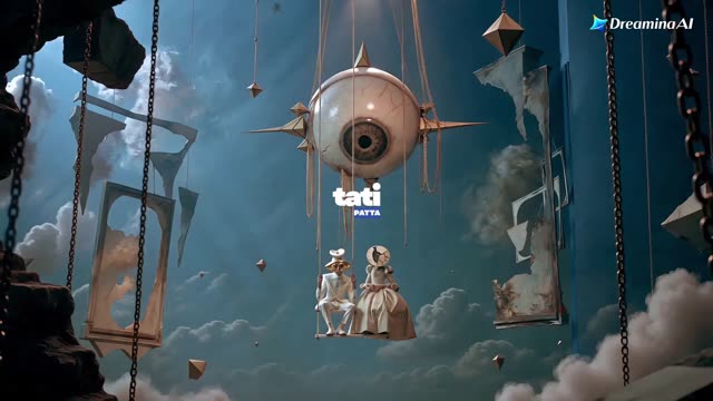 Surreal Timekeeper's Gaze