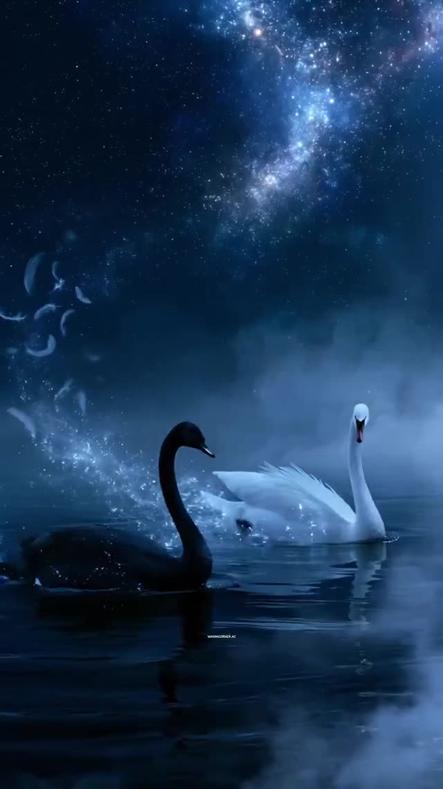 Cosmic Swan Love