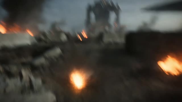 Alien Invasion Beach Battle